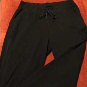 Black sweat pants
